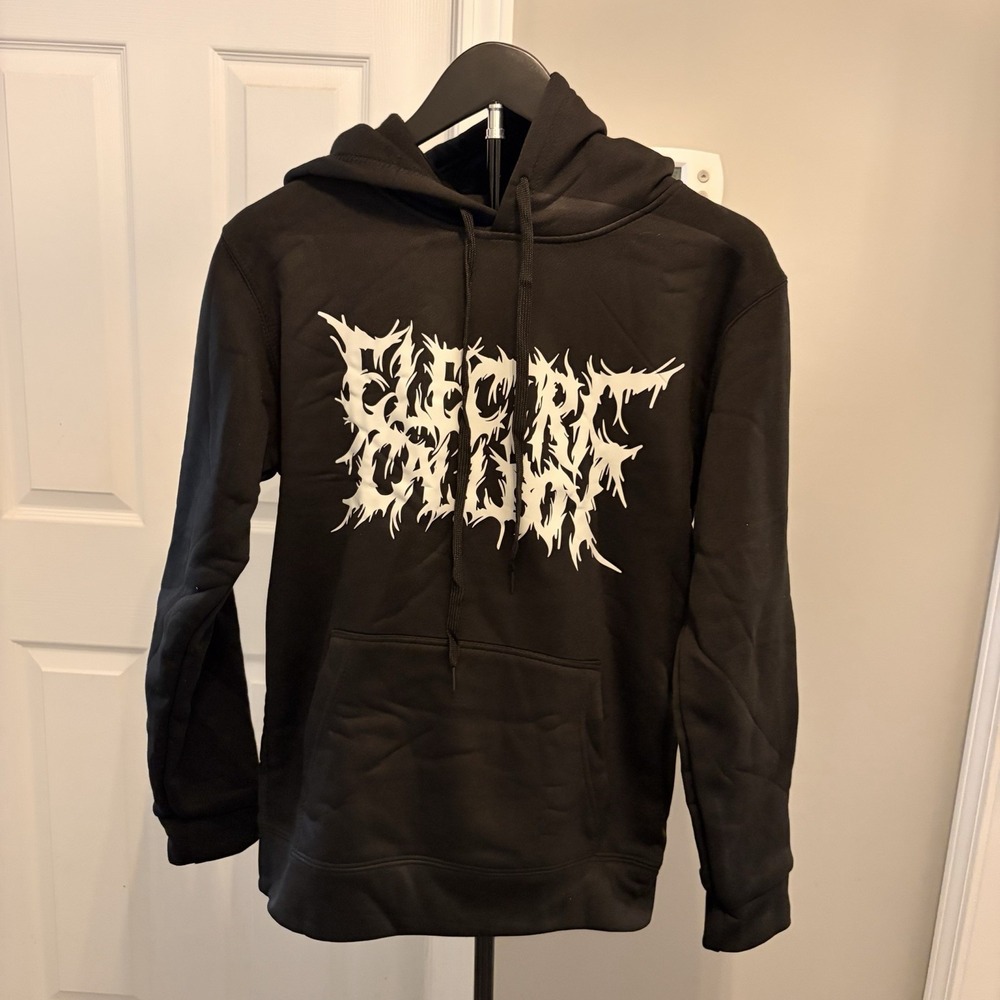 Electric Callboy Elevator Operator Globe Pentagram Black Hoodie Sm Death Metal